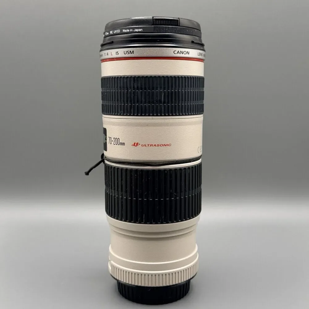 Canon EF 70-200mm f/2.8L IS USM Telephoto Zoom Lens Hood Filter Tested Haze